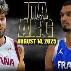 France vs Spain Full Game Highlights - August 14, 2025 | Eurobasket 2025