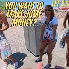 I met two girls while riding my escooter in phoenix