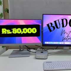 🎬 Budget Mac Mini M4 Setup Under ₹80,000 | Best Apple Setup for Students & Creators (2025)