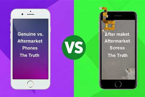 Genuine vs. Aftermarket Phone Screens: The Truth