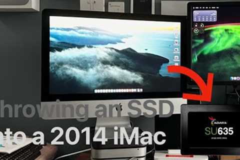 Throwing an SSD inside a 2014 iMac
