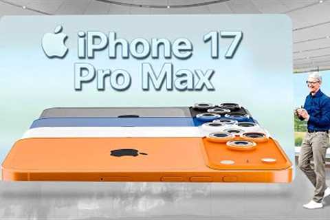 iPhone 17 Pro Max PRICE Just LEAKED and You Won''t Believe It!