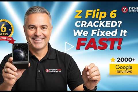 Cracked Galaxy Z Flip 6 Screen? Get It Fixed Today in Sydney!