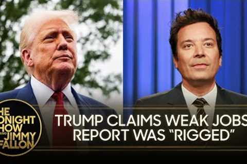 Trump Fires BLS Chief After Weak Stats Make Him Look Bad, Trump''s Insane White House Upgrades