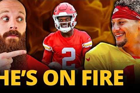 He keeps surprising EVERYONE at Chiefs training camp...