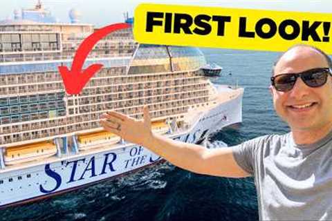 I cruised on Royal Caribbean''s BILLION Dollar cruise ship BEFORE anyone else!