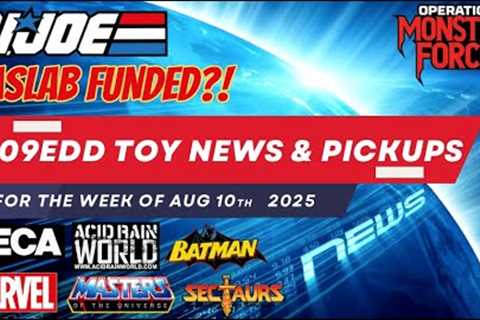BREAKING NEWS FOR ACTION FIGURES /HAUL AUG 10th ACID RAIN 1/12 scale! BATMOBILE! SNOWCAT FUNDED?!?!
