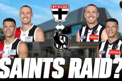 Saints Marching Into the Magpie Nest?