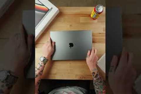 M1 Max MacBook Pro 16 Unboxing! 🔥 ASMR  #Shorts