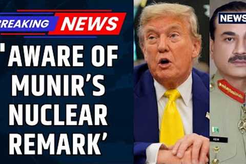 We Are Aware Of Pak Army Chief Asim Munir''s Alleged Threats To India, Says US State Department