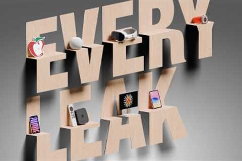 Apple’s MASSIVE Hardware Leak – 7 Unannounced Products Revealed!