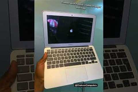 MacBook 2014 air-Intel core i5- 4GB RAM-128gb ssd- keyboard light #laptop #gamtng #wgitachi