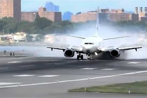 United 737 Landing Goes Wrong