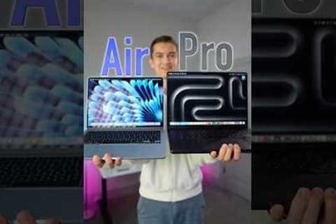 MacBook Air vs MacBook PRO😀#macbook