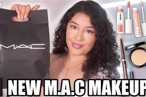TESTING NEW MAC PRODUCTS 2025 NEW Lipglazer, Dazzlestick, Lipglass Air, Strobe Blush & More