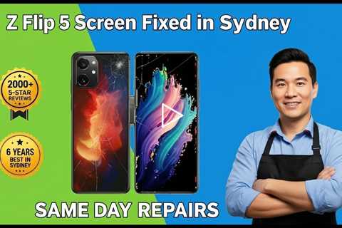 Cracked Galaxy Z Flip 5 Screen Replacement – Who Is the Best in Sydney This Spring?