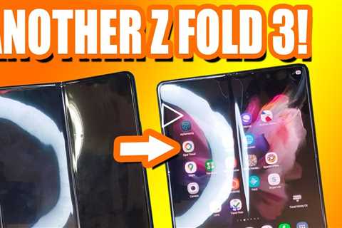 ANOTHER ONE! Samsung Galaxy Z Fold 3 Screen Replacement | Sydney CBD Repair Centre