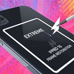 Extreme iPhone 16 Pro Max Frame Restoration