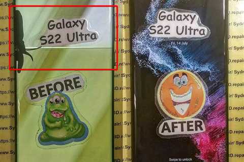 Cracked S22 Ultra: Original vs. Aftermarket Screen Showdown!