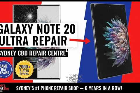 Cracked Galaxy Note 20 Ultra Screen? Best Replacement in Sydney This Spring