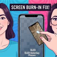 SCREEN BURN-IN FIX! OLED Display Restoration Process