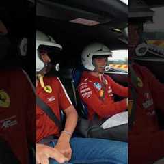 Charles Leclerc and Antonio Giovinazzi’s adrenaline before launching #Ferrari849Testarossa.#Ferrari
