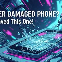 WATER DAMAGED PHONE? We Saved This One!