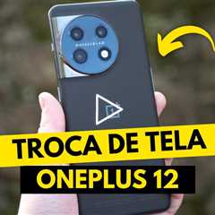OnePlus 12 com TELA TRINCADA – Será que tem conserto? 😨