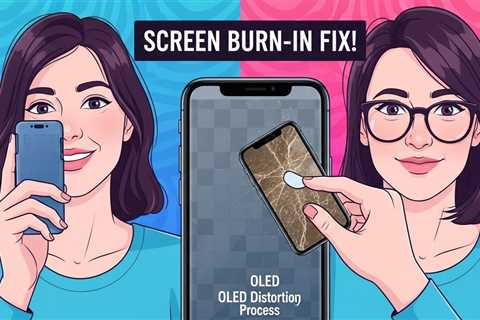 SCREEN BURN-IN FIX! OLED Display Restoration Process