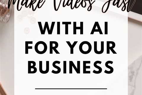 Small businesses can now create professional videos fast using AI tools. No big budget or editing..
