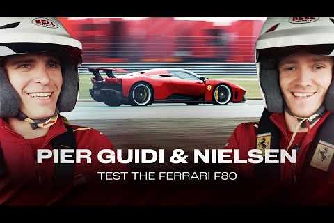 Endless adrenaline - the Ferrari factory drivers take the Ferrari F80 for a spin