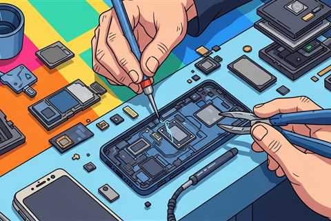 Published on YouTube: Testing Replacement Display  Ensuring Perfect Fit & Function | Sydney CBD..