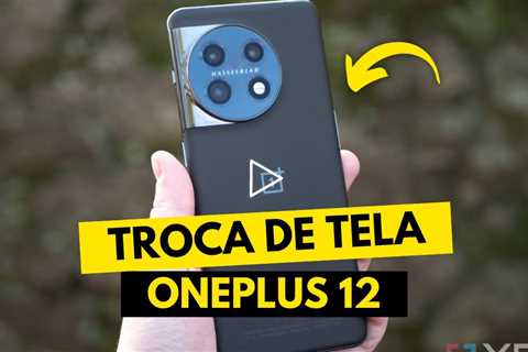 OnePlus 12 com TELA TRINCADA – Será que tem conserto? 😨