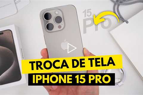 O iPhone 15 Pro Caiu e Quebrou... Mas o Resultado do Conserto Vai te Chocar! 💥