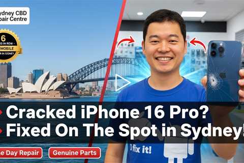Cracked iPhone 16 Pro Back Cover – Who Can Fix It on the Spot in Sydney?