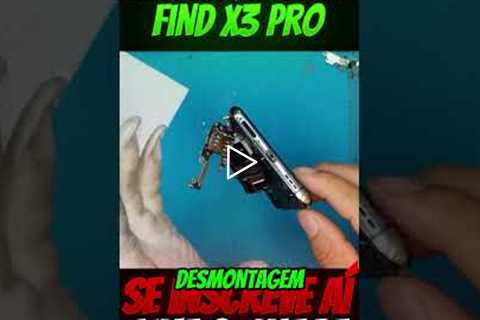 Transformamos um Find X3 Pro quebrado em um NOVO novamente! ✨📱