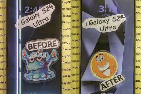 Screen line fix for the Samsung S24 Ultra