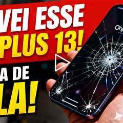 QUEBRARAM o OnePlus 13 NOVINHO – Fiz o Resgate! 🔧😳