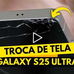 Samsung S25 Ultra destruído… e eu fiz um milagre nesse conserto! 😱📱