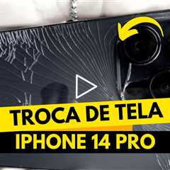 iPhone 14 Pro quase foi pro lixo! Veja o conserto completo! 🔧🔥