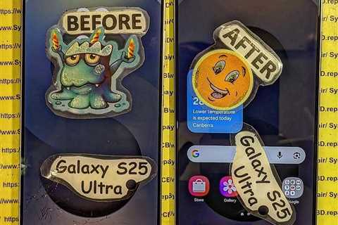 Restoring a Waterlogged Samsung S25 Ultra: The Sydney Salvage Mission