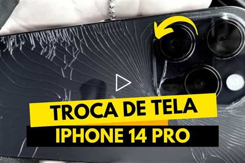 iPhone 14 Pro quase foi pro lixo! Veja o conserto completo! 🔧🔥