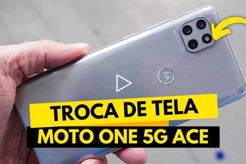 Moto One 5G Ace caiu no chão e quebrou tudo… veja o resultado!