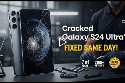 Cracked Galaxy S24 Ultra Screen Replacement in Sydney 2026 – On-the-Spot Expert Repairs