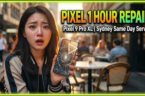 Cracked Google Pixel 9 Pro XL Screen Repair On The Spot In Sydney 2026