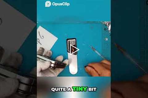 Expert Adhesive Removal: Precise Slicing Technique | Sydney CBD Repair Centre