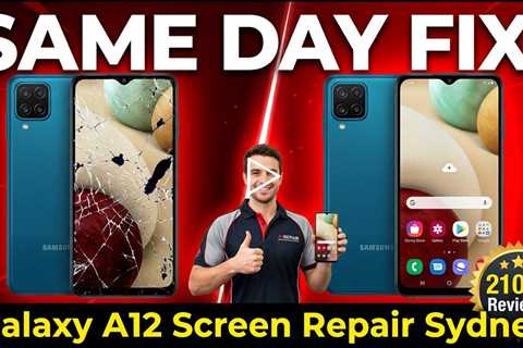 Cracked Galaxy A12 Screen Replacement in Sydney 2026 – Same Day Fix You Can Trust