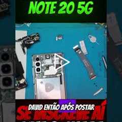 👉 Tela quebrada no Note 20… você vai se surpreender com o resultado! 😳