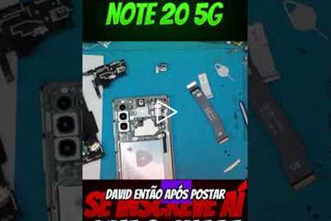 👉 Tela quebrada no Note 20… você vai se surpreender com o resultado! 😳