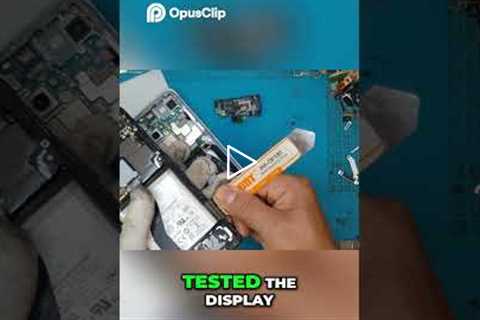 Testing Display After Board Transplant: Assembly Complete! | Sydney CBD Repair Centre